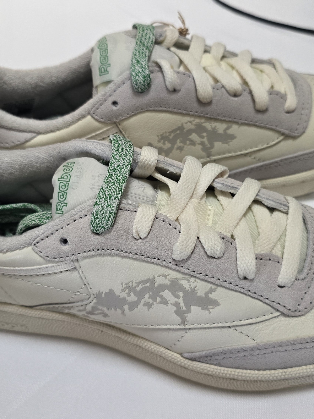 Friends with Animals x Reebok Club C 85 'Chalk Glen Green'